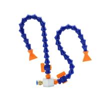 WEKONUMEX Mangueras Flexibles para refrigerante, Manguera de refrigerante Flexible con Base de Interruptor magnético, boquillas Redondas y Planas, Varios tamaños(Double Tube,15.7 in Flat Nozzle)