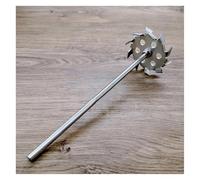 WEKONUMEX Paleta Mezcladora, Juego de Varilla agitadora Superior y Disco de dispersión de Acero Inoxidable 304, tamaños de 5 a 18 cm(5cm Disk with Rod)