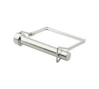 WEKONUMEX Pasador de Bloqueo del Eje, Pasador de Bloqueo de Eje (Paquete de 4), Acero al Carbono, 12 x (80-100) mm(12x100mm)