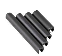 WEKONUMEX Pasadores de Resorte con Ranura, Pasadores de Resorte Partidos de Acero al Carbono M6x(10-60) mm Paquete Negro(M6x60mm-30pcs)
