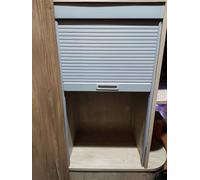 WEKONUMEX Puerta Corredera Enrollable, Puerta corredera Enrollable de Lamas de plástico con Tirador for Armario, Multicolor, Varios tamaños(36x30in (91x76cm))