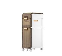 WEKONUMEX Relleno de Cama, Narrow Bathroom Storage Cabinet with 4 Wheels and Drawers For Small Spaces Multiple Sizes(3 Tier,21cm(8inch))
