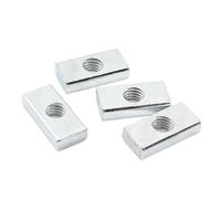 WEKONUMEX Tuercas cuadradas, Tuercas deslizantes Delgadas rectangulares, Piezas de Perfil de Aluminio M3 M4 M5 M6 M8, 5 a 50 Unidades(M8 24x13x5)