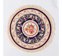 WEKOW 1 Uds 20cm De Diámetro Alfombrilla De Ratón Redonda Posavasos De Té Mantel Individual De Café Alfombrilla De Taza De Café Estera (5)