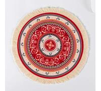 WEKOW 1 Uds 20cm De Diámetro Alfombrilla De Ratón Redonda Posavasos De Té Mantel Individual De Café Alfombrilla De Taza De Café Estera (25)