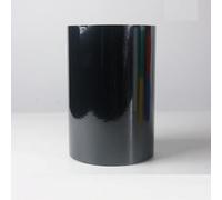 WEKOW 1 Uds Ancho 5 CM / 10 CM / 20 CM De Longitud 3 M Cinta Reflectante De Advertencia Cinta Monocromática Pegatina/película Reflectante Cinta De Seguridad (Black,20CM)