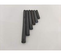 WEKOW 6PCS Diámetro 10 Mm × Longitud 50/70/80/100/120/140 Mm Manganeso-zinc Ferrita Barra Magnética Barra De Bucle Soldadura Varilla De Cocina De Inducción Radio De Alta Frecuencia (10×140mm)