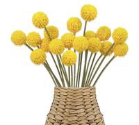 Wekuw 18 Piezas Flores Artificiales, Ramos de Flores Artificiales de Botón de Billy, para Arreglos Florales de Bricolaje, Bodas, Fiestas, Hogar, Fficina, Decoración, Rosa