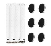 Wekuw 6 Piezas Pesos de Cortina Magnéticos, Imanes de Cortina de Ducha, Pesos de Cortina, Redonda Pesos de Mantel, Pesos Magnéticos Redondos para Cortinas, Redonda Pesos de Mantel (Negro)