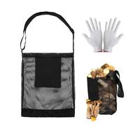 Wekuw Cesta Setas Bolsos Mochila Setas Bolsa Setas Bolsa para Recoger Setas Al Aire Libre de Caza de Hongos con Ajustable se Utiliza para Recoger Setas, Frutas y Verduras (Enviar Guantes)