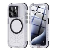 welangle Funda impermeable IP68 para iPhone 15 Pro, diseño de carcasa completa de 360°, a prueba de polvo, a prueba de caídas, impermeable y a prueba de nieve, compatible con MagSafe (para iPhone 15