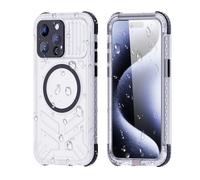 welangle Funda impermeable IP68 para iPhone 15 Promax, diseño de carcasa completa de 360°, a prueba de polvo, a prueba de caídas, impermeable y a prueba de nieve, compatible con MagSafe (para iPhone