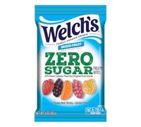 Welch's - Bocadillos frutales mixtos de frutas cero azúcar con sabor a fruta de gomitas, peso neto, 3 onzas
