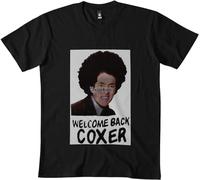 Welcome Back Cox Coxer T-Shirt For Men T-Shirt For Women Dmn68 Black Unisex 100% Cotton Short-Sleeve T-Shirts Black S