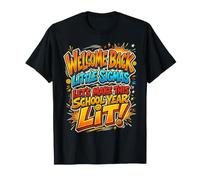 Welcome Back Little Sigmas Let's Make This School Year Lit Camiseta