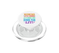 Welcome Back Little Sigmas Let's Make This School Year Lit PopSockets PopGrip para MagSafe