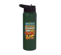 Welcome Back Little Sigmas let's make this school year lit Stainless Steel Insulated Water Bottle