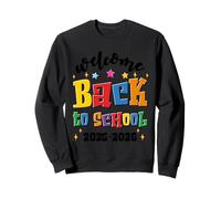 Welcome Back School Shirt Graduación Cap Pencil Book Fun Sudadera