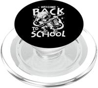 Welcome Back To School Alien Dab Illustration Cool Student PopSockets PopGrip para MagSafe