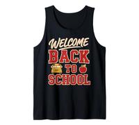 Welcome Back to School Bus Driver First Day of School Camiseta sin Mangas