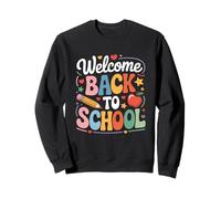 Welcome Back To School Cute Teacher First Day Of School Fun Sudadera