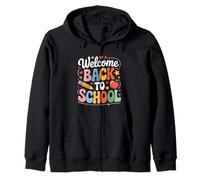 Welcome Back To School Cute Teacher First Day Of School Fun Sudadera con Capucha