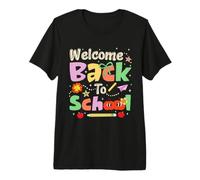 Welcome Back to School First Day of School Teacher Student Camiseta Premium