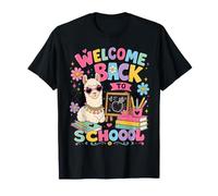 Welcome Back To School Llama Teacher Classroom Camiseta