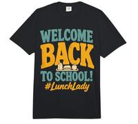 Welcome Back to School Lunch Lady Cafeteria Staff Comfort Colors Adult Heavyweight T-Shirt
