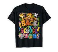 Welcome Back To School Safari Animals Teacher Classroom Kids Camiseta