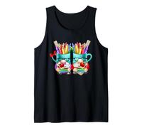 Welcome Back To School Teacher with Funny School Kids Gnomes Camiseta sin Mangas