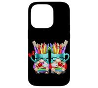 Welcome Back To School Teacher with Funny School Kids Gnomes Carcasa para iPhone 14 Pro