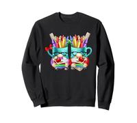 Welcome Back To School Teacher with Funny School Kids Gnomes Sudadera