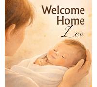 Welcome Home, Leo: A Personalized Keepsake Book Celebrating a Baby’s First Moments (Three Hearts Personalized Baby Name Books (Leo))