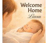 Welcome Home, Liam: A Personalized New Baby Keepsake Book for Liam | A Sweet Welcome Story for Babies and New Parents (Three Hearts Personalized Baby Name Books (Benjamin))