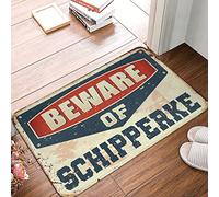 Welcome Mat Beware Of Schipperke - Arco de cocina para suelo
