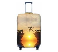 Welcome Merry Christmas In 2025 - Fundas protectoras elásticas para equipaje de 45,7 a 81,3 cm, Black, L