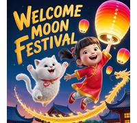 WELCOME MOON FESTIVAL BOOK FOR KIDS : Mid-Autumn Mooncake Festival Story book | Chinese Moon Books About Family Traditions, Legends, Mooncakes, and Lanterns Children’s Holiday Celebration