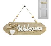 Welcome Sign - Front Door Welcome Sign, Wood Letter Design Board, Handcrafted Letter Design | Signs For Home Entrance, Front Door, Porch, Living Room, Patio, Hallway, Housewarming, Gift, Home Decorati
