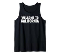 Welcome to California Camiseta sin Mangas