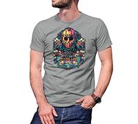 Welcome to Camp Crystal Lake Jason Voorhees Friday The 13th Halloween Camp Killer Horror Movie Character Camiseta De Hombre Gris Size XL