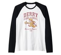 Welcome To Derry Home of The Trappers Camiseta Manga Raglan