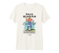 Welcome To Derry Paul Bunyan Monument Camiseta Premium