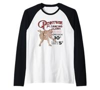 Welcome To Derry Pennywise Circus Poster Camiseta Manga Raglan