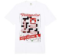 Welcome To Derry Pennywise Crossword Puzzle Comfort Colors Adult Heavyweight T-Shirt