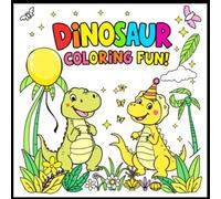 Welcome to Dino World: A Fun & Educational Dinosaur Coloring Book for Kids Ages 3-8