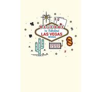 Welcome to Fabulous Las Vegas: 6x9 Lined Writing Notebook Journal, 120 Pages