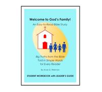 Welcome To God's Family!: An Easy-to-Read Bible Study