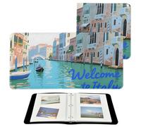 Welcome To Italy Scenery Culture - Álbumes de fotos para fotos, páginas autoadhesivas, 4 x 6, 5 x 7, 6 x 8 pulgadas