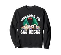 Welcome To Las Vegas Funny GNOME Graphic For Casino Lover Sudadera
